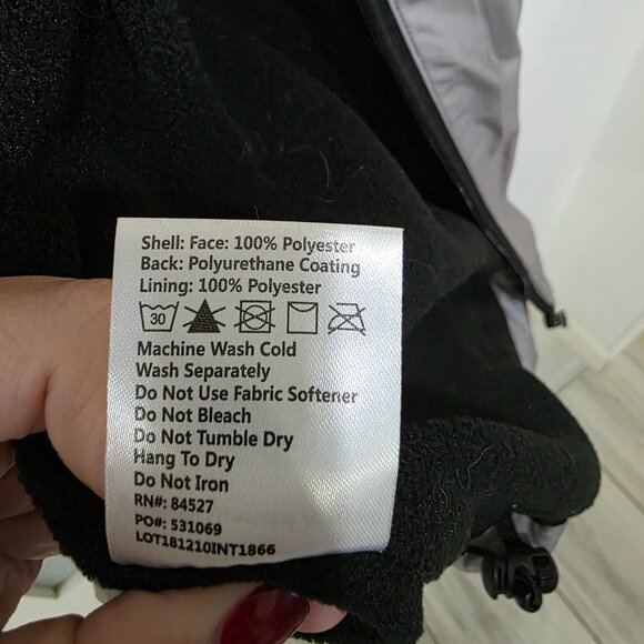 Super Bowl LIII Official Guest Services Jacket Men’s Large Gray Zip Up - Picture 12 of 15